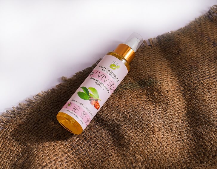 Organic Cold Pressed Jojoba Oil